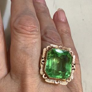 Antique Ring &Earrings Rose Gold